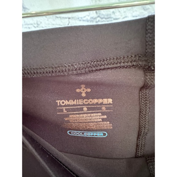 Tommie Copper‎ Leggings Compression Activewear Workout Black Size Large - Picture 2 of 4